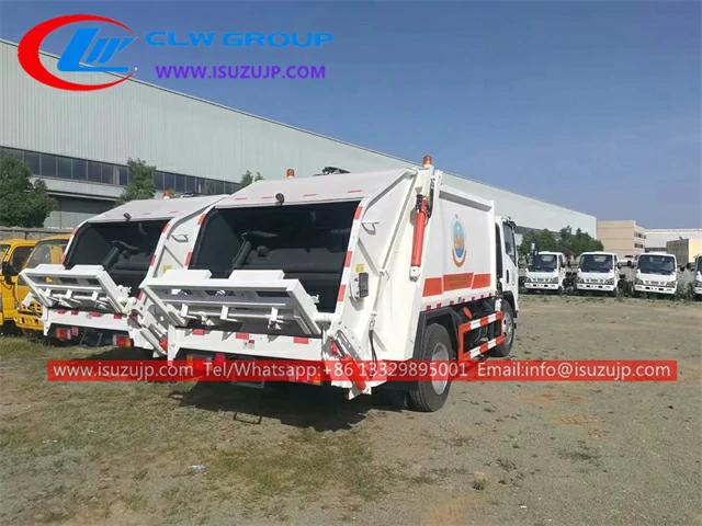 ISUZU 10m3 refuse compactor garbage truck sales ISUZU 10m3 refuse compactor garbage truck sales