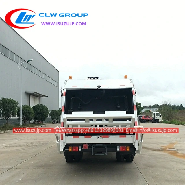 ISUZU 10m3 rubbish bin compactor truck ISUZU 10m3 rubbish bin compactor truck