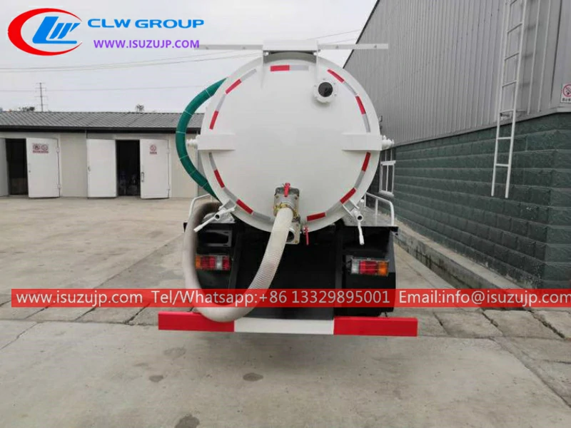 ISUZU 1500 gallon sewage vacuum truck ISUZU 1500 gallon sewage vacuum truck