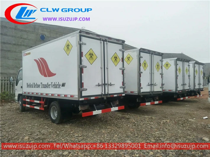 ISUZU 16ft hazardous medical waste trucks ISUZU 16ft hazardous medical waste trucks