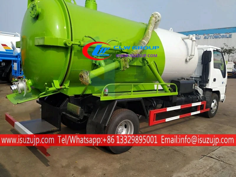 ISUZU 2000 gallon vacuum pump trucks ISUZU 2000 gallon vacuum pump trucks