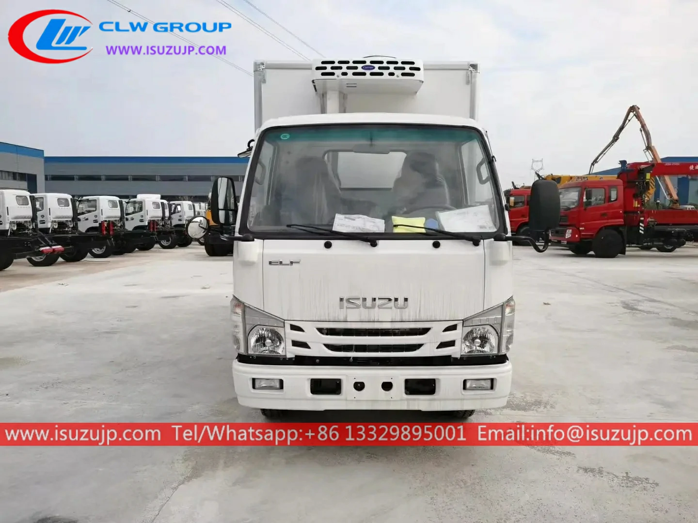 ISUZU 3 ton freezer refrigerated truck ISUZU 3 ton freezer refrigerated truck