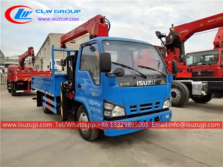 ISUZU 3 ton palfinger crane for small truck ISUZU 3 ton palfinger crane for small truck