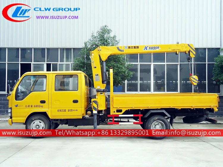 ISUZU 3 ton telescopic arm truck crane ISUZU 3 ton telescopic arm truck crane