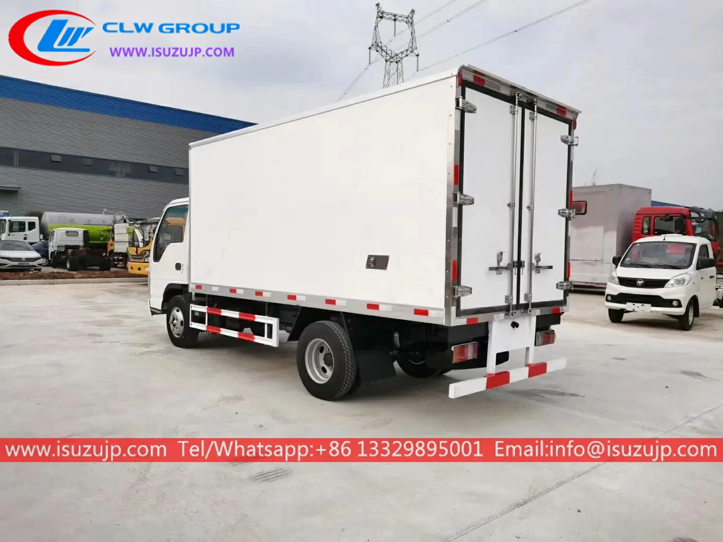 ISUZU 3 tonne frozen box truck ISUZU 3 tonne frozen box truck