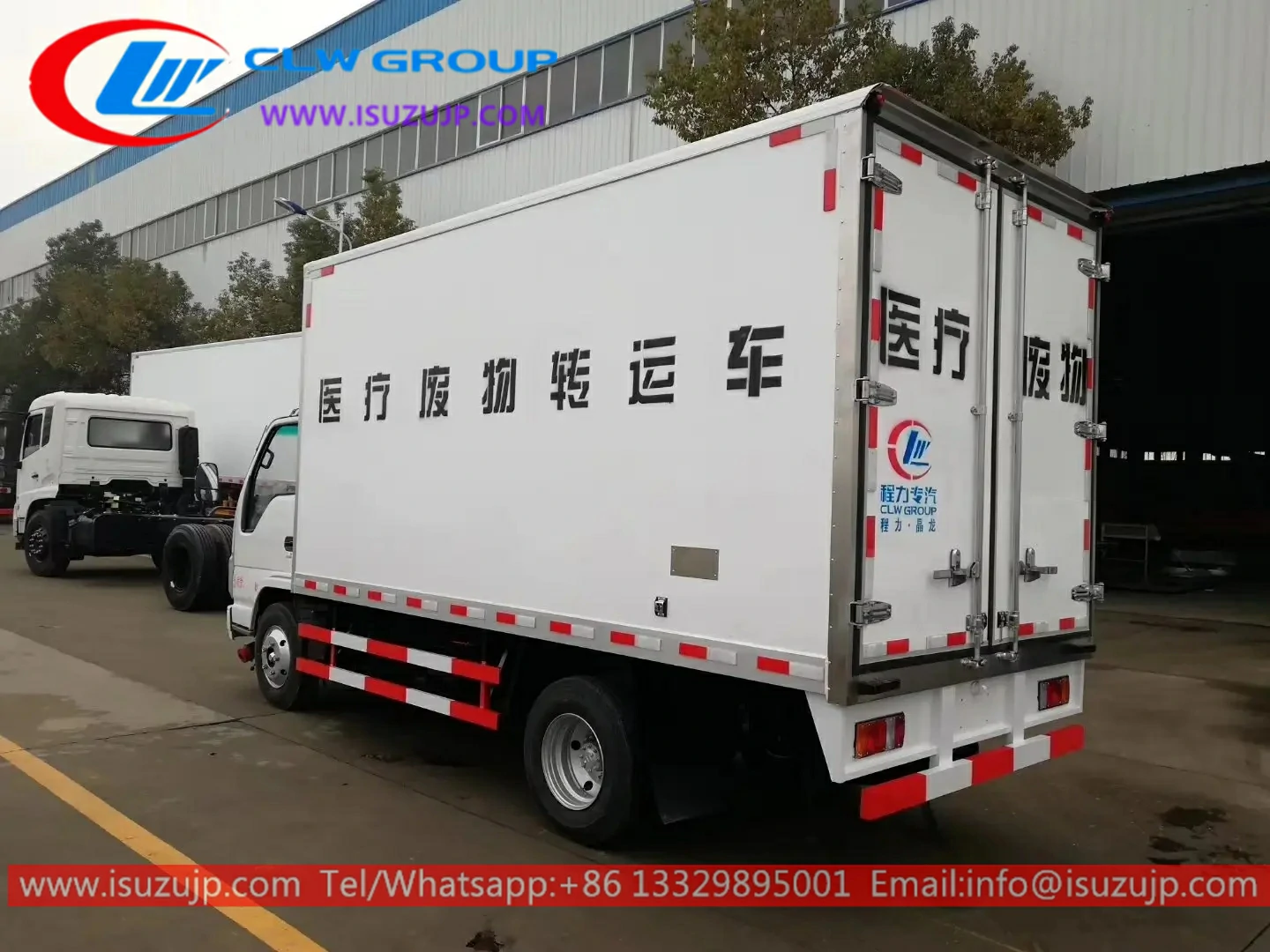 ISUZU 3 tonne medical waste collection vehicle ISUZU 3 tonne medical waste collection vehicle