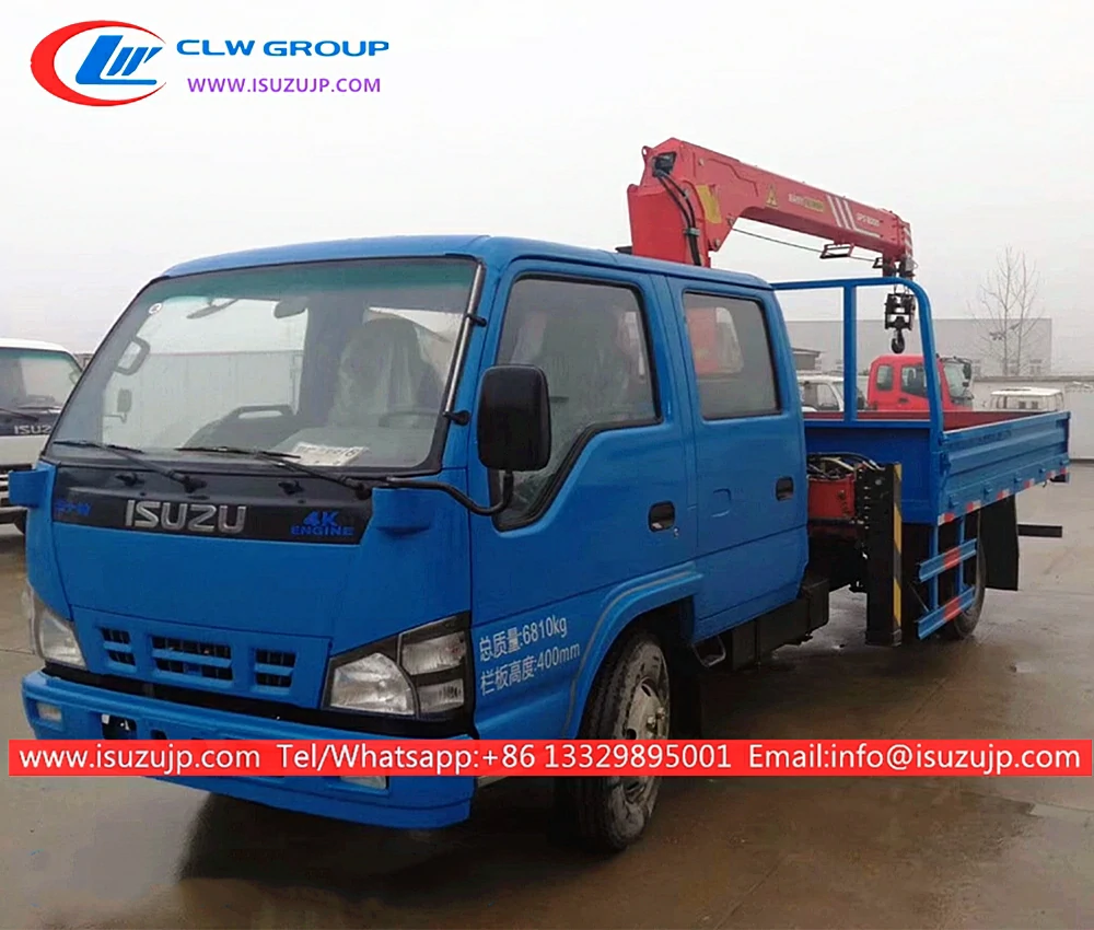 ISUZU 3 tonne truck mounted crane for sale ISUZU 3 tonne truck mounted crane for sale
