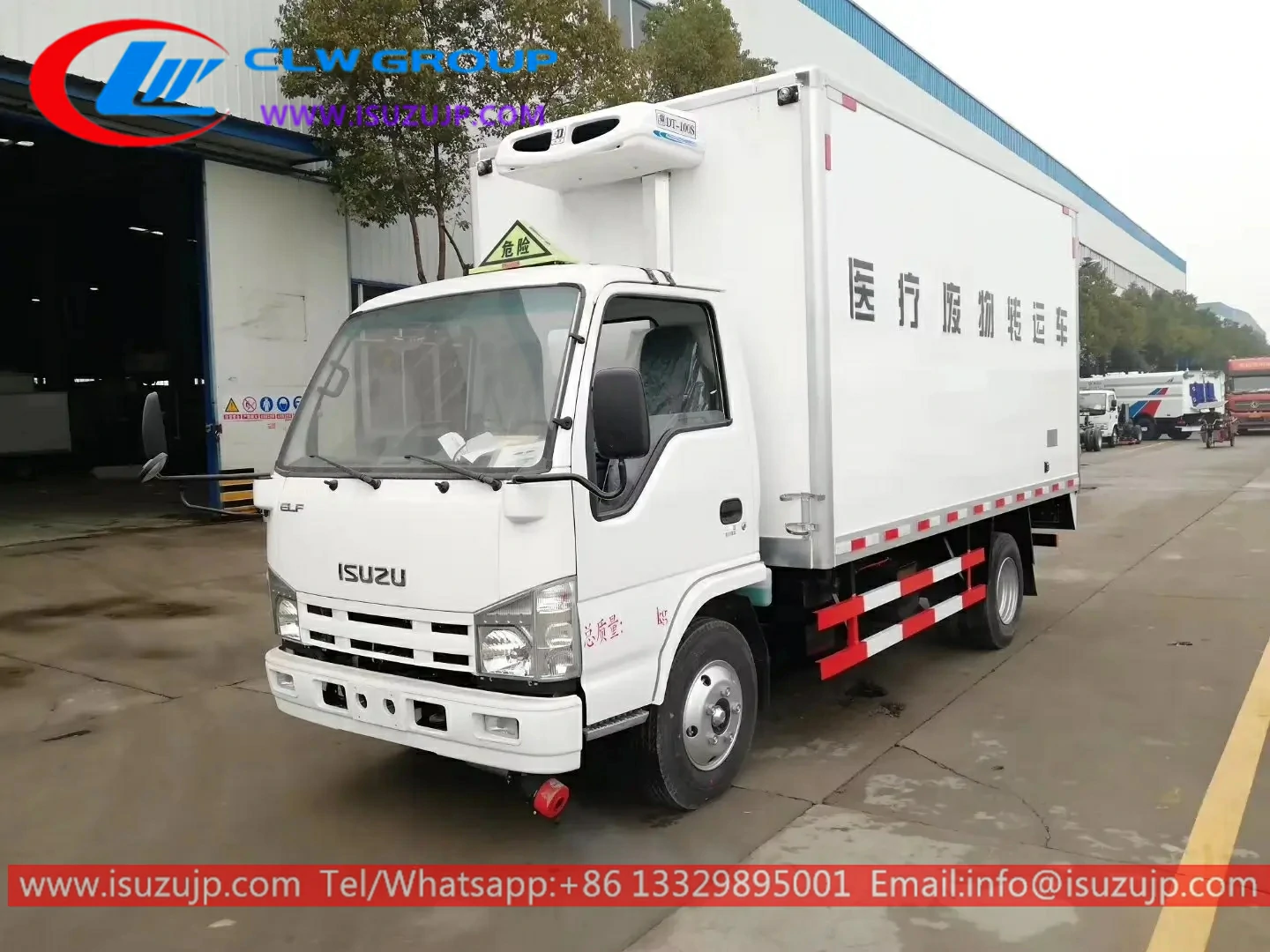 ISUZU 3000kg medical waste transport truck for sale ISUZU 3000kg medical waste transport truck for sale