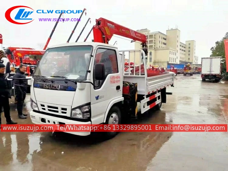 ISUZU 3000kg sany loader crane ISUZU 3000kg sany loader crane