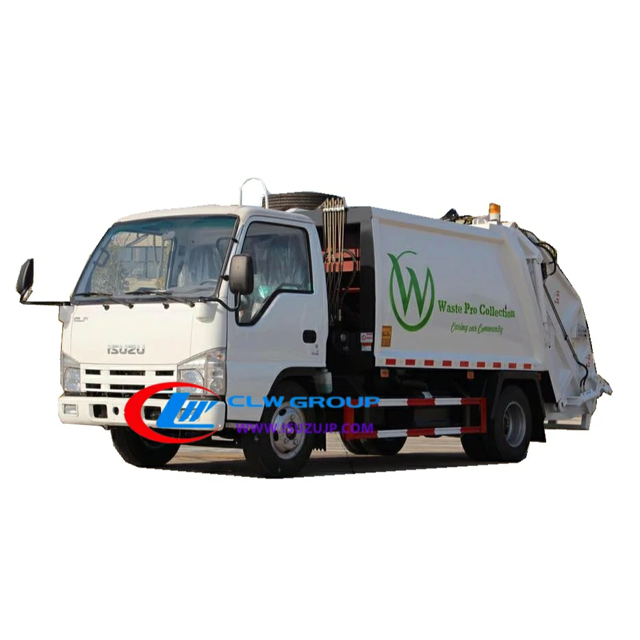 ISUZU 3cbm Mini garbage truck compactor for sale ISUZU 3cbm Mini garbage truck compactor for sale