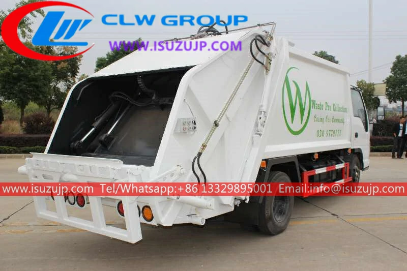 ISUZU 3cbm Mini waste compactor vehicle ISUZU 3cbm Mini waste compactor vehicle