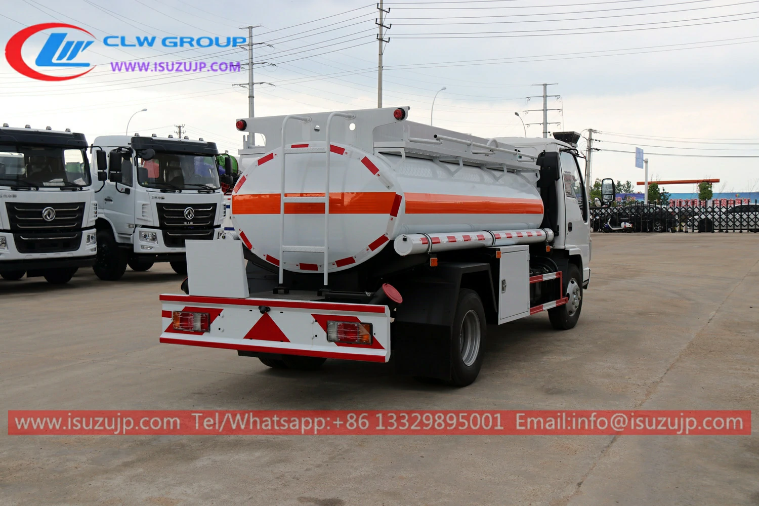 ISUZU 3cbm fuel pump dispenser trucks ISUZU 3cbm fuel pump dispenser trucks
