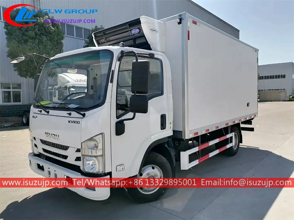 ISUZU 3mt fresh food refrigerated truck ISUZU 3mt fresh food refrigerated truck