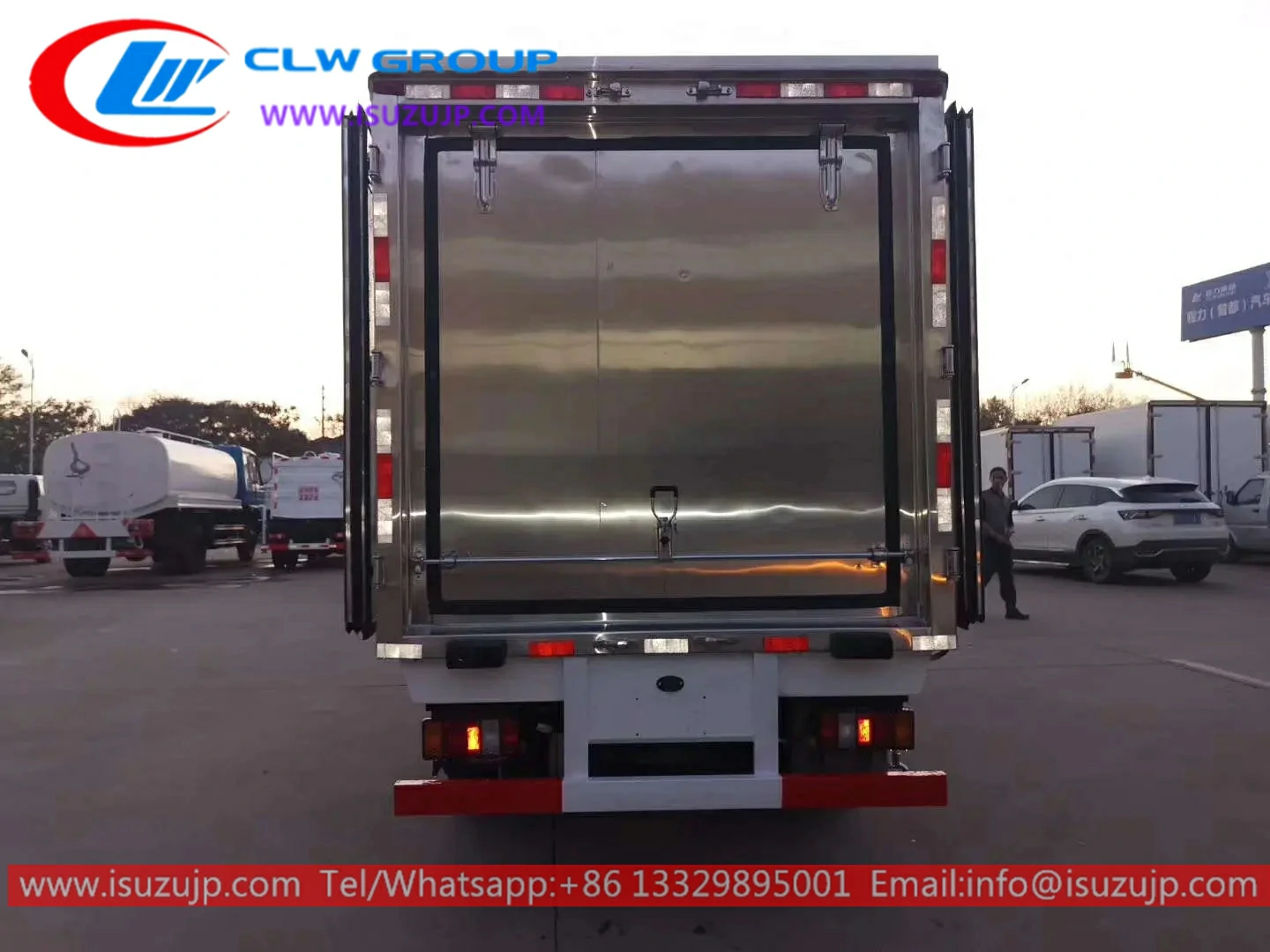 ISUZU 3mt medical waste transport vehicle ISUZU 3mt medical waste transport vehicle