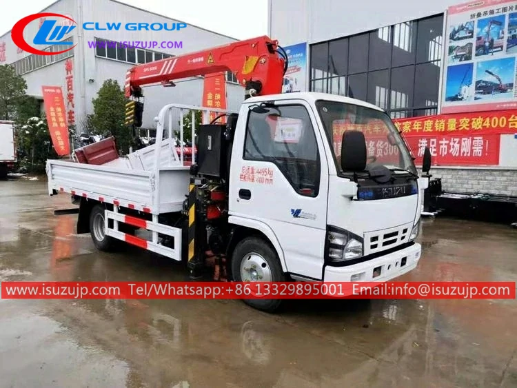 ISUZU 3t sany new truck crane ISUZU 3t sany new truck crane