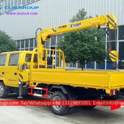 ISUZU 3t straight boom crane truck
