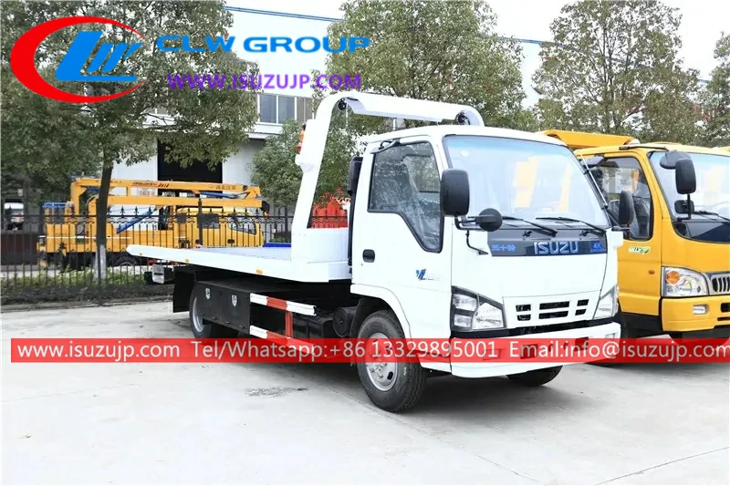 ISUZU 4K-ENGINE 3t tow truck flat bed ISUZU 4K-ENGINE 3t tow truck flat bed
