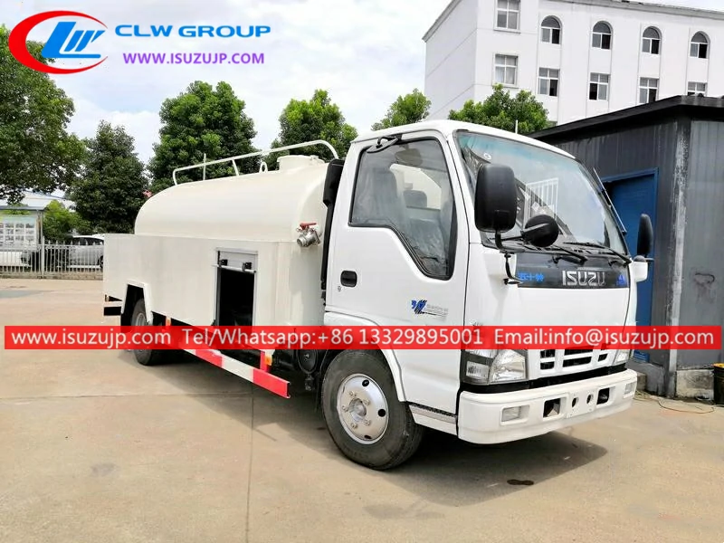ISUZU 5000L sewage jetting truck ISUZU 5000L sewage jetting truck