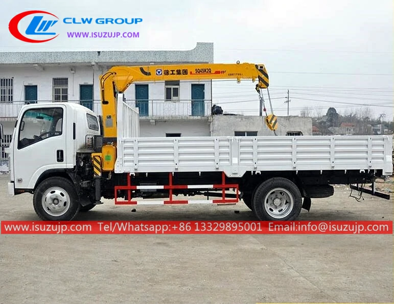 ISUZU 5000kg crane mini dump truck ISUZU 5000kg crane mini dump truck