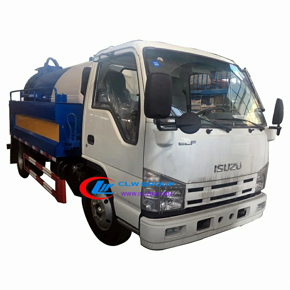 ISUZU 5000liters jetting and vacuum truck ISUZU 5000liters jetting and vacuum truck