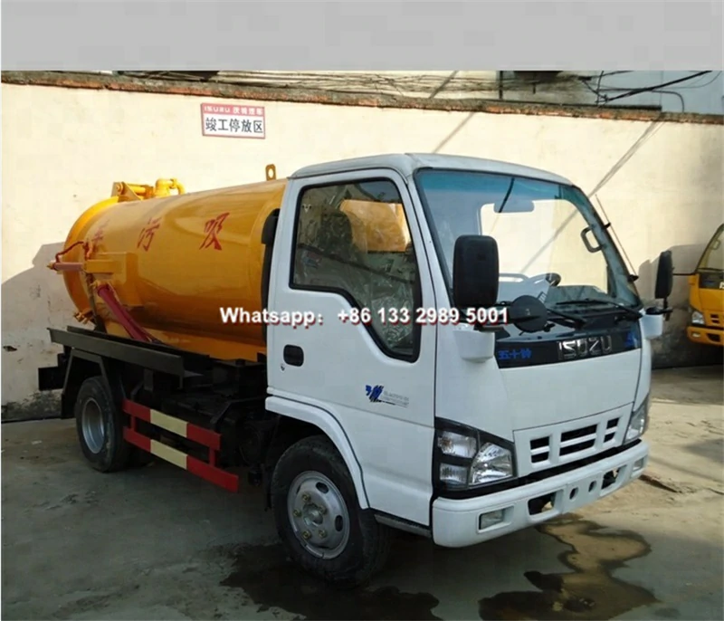 ISUZU 5000liters sewage tank truck ISUZU 5000liters sewage tank truck