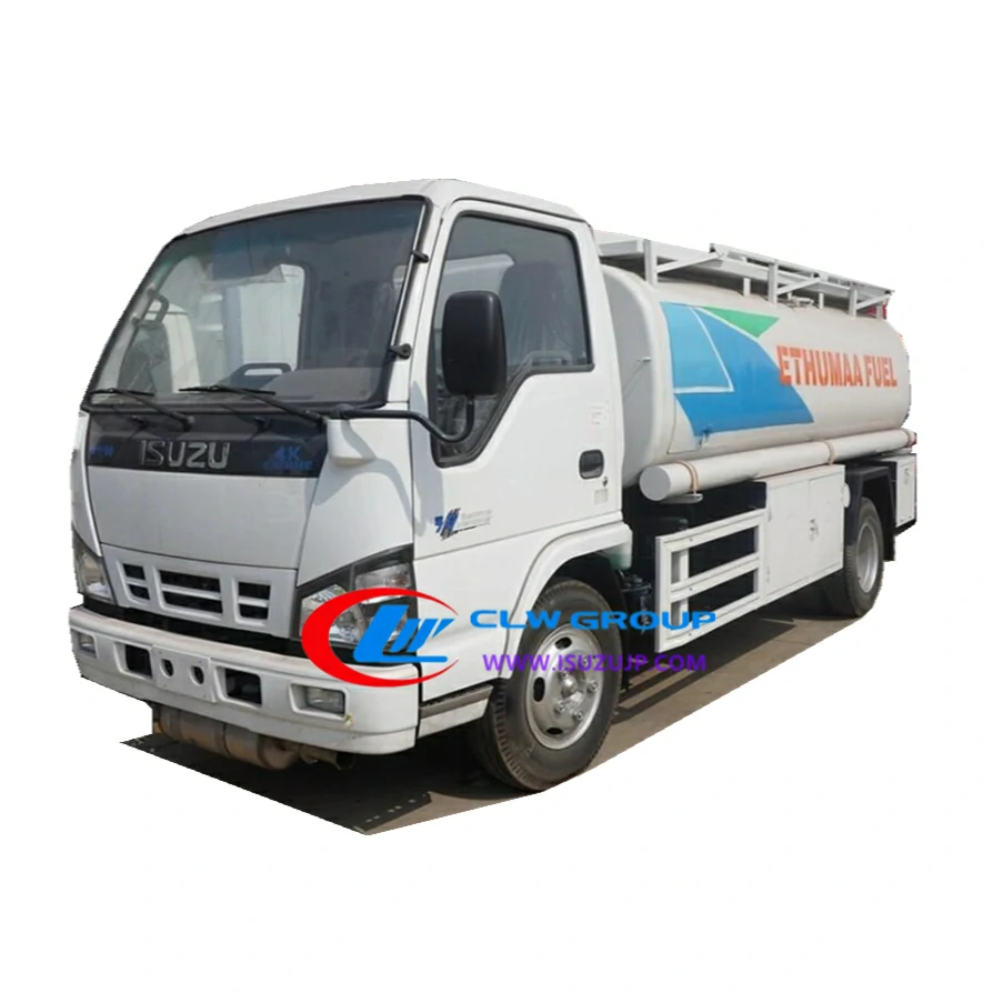ISUZU 5cbm Small oil bowser truck ISUZU 5cbm Small oil bowser truck