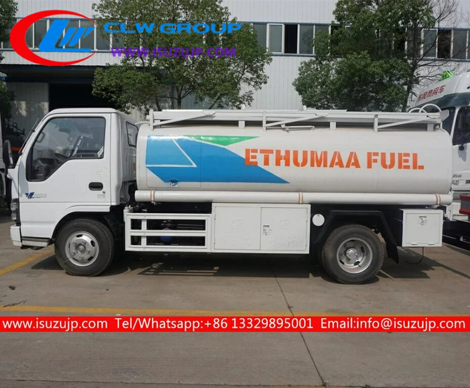 ISUZU 5cbm diesel bowser truck for sale ISUZU 5cbm diesel bowser truck for sale