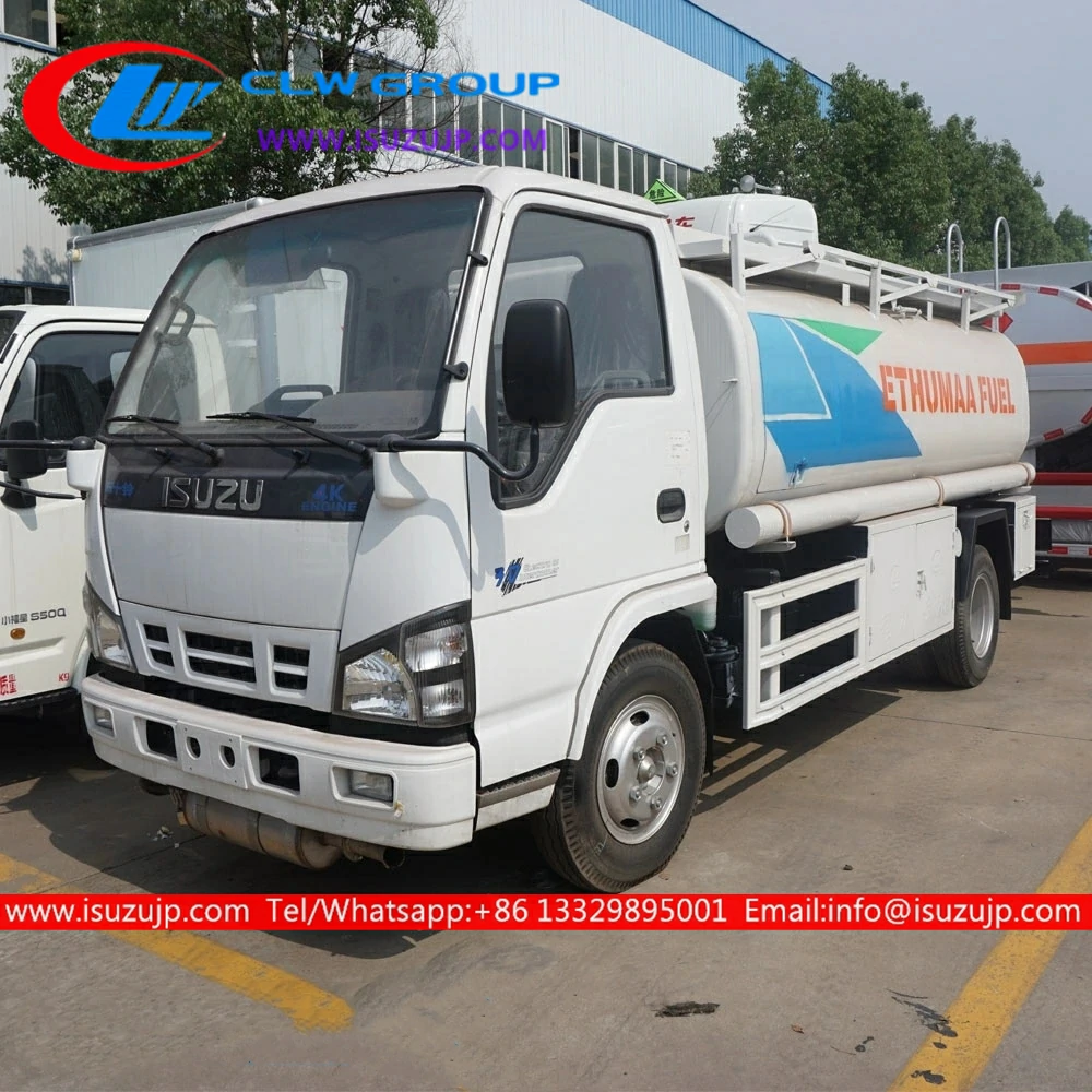 ISUZU 5cbm fuel lube truck ISUZU 5cbm fuel lube truck
