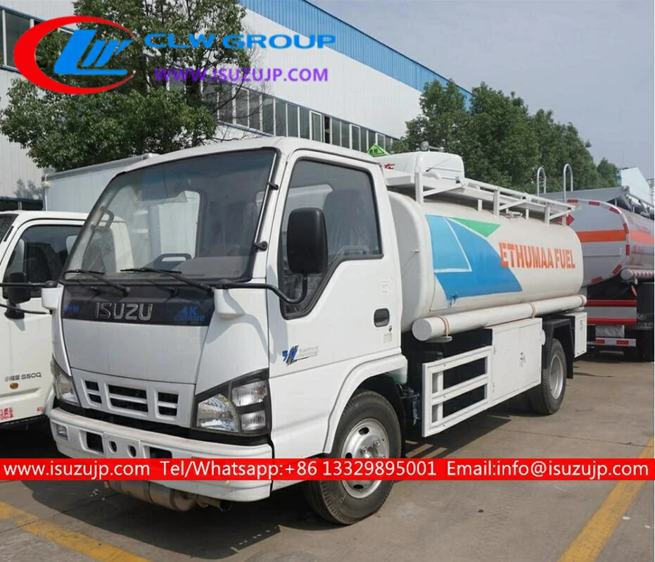 ISUZU 5cbm mobile fuel dispenser truck ISUZU 5cbm mobile fuel dispenser truck