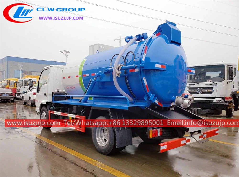 ISUZU 5m3 sewage pump trucks for sale ISUZU 5m3 sewage pump trucks for sale