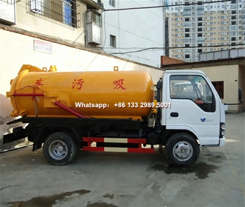 ISUZU 5m3 sewer tank truck ISUZU 5m3 sewer tank truck