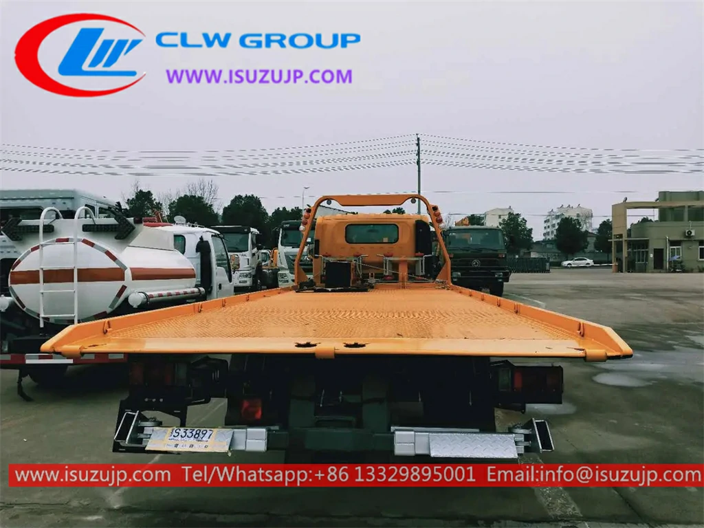 ISUZU 5mt platform wrecker tow truck ISUZU 5mt platform wrecker tow truck