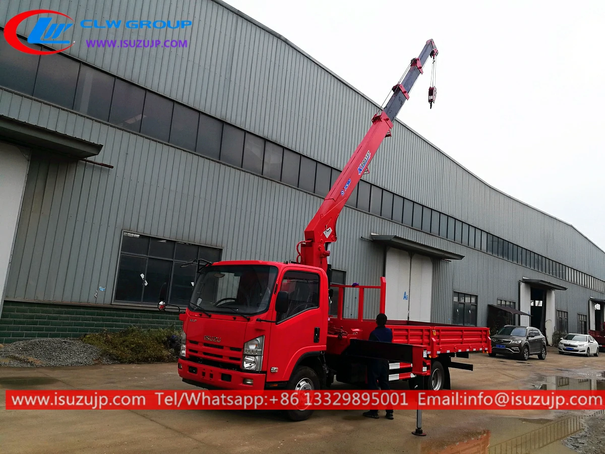 ISUZU 5t cargo truck crane ISUZU 5t cargo truck crane