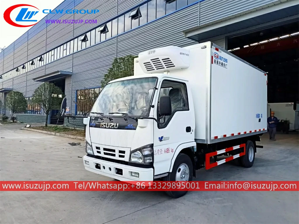 ISUZU 5t vegetables transport freezer truck ISUZU 5t vegetables transport freezer truck