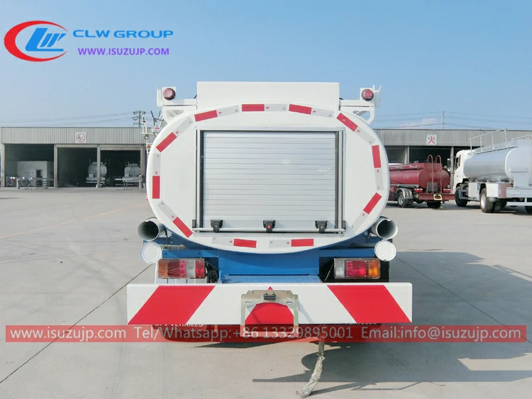 ISUZU 6 cubic meters mini fuel tanker truck ISUZU 6 cubic meters mini fuel tanker truck