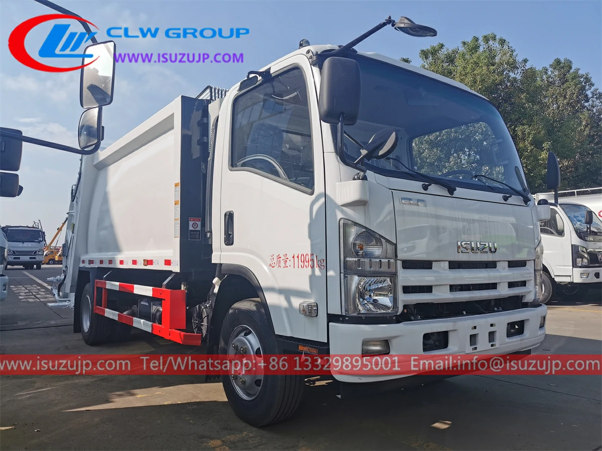 ISUZU 6 ton compactor truck for sale ISUZU 6 ton compactor truck for sale