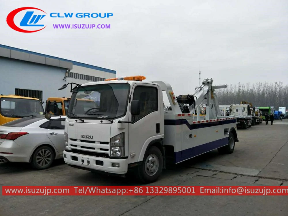 ISUZU 6 ton roll back tow truck for sale ISUZU 6 ton roll back tow truck for sale