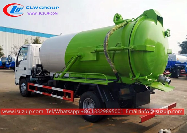 ISUZU 6 ton sewer suction truck ISUZU 6 ton sewer suction truck