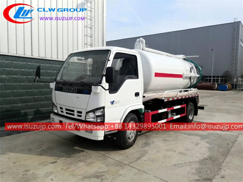 ISUZU 6000liters sewer cleaner truck ISUZU 6000liters sewer cleaner truck