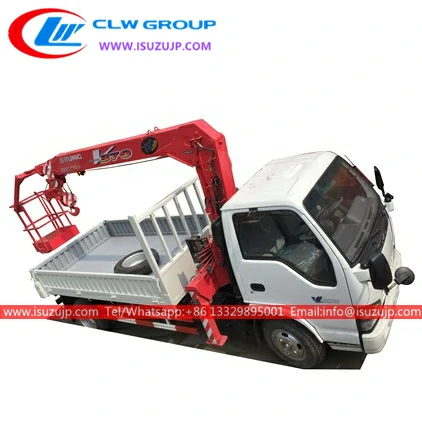 ISUZU 600P 4 ton mobile crane truck ISUZU 600P 4 ton mobile crane truck