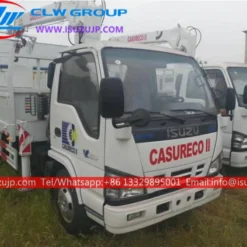 ISUZU 600P 4 ton telescopic boom truck