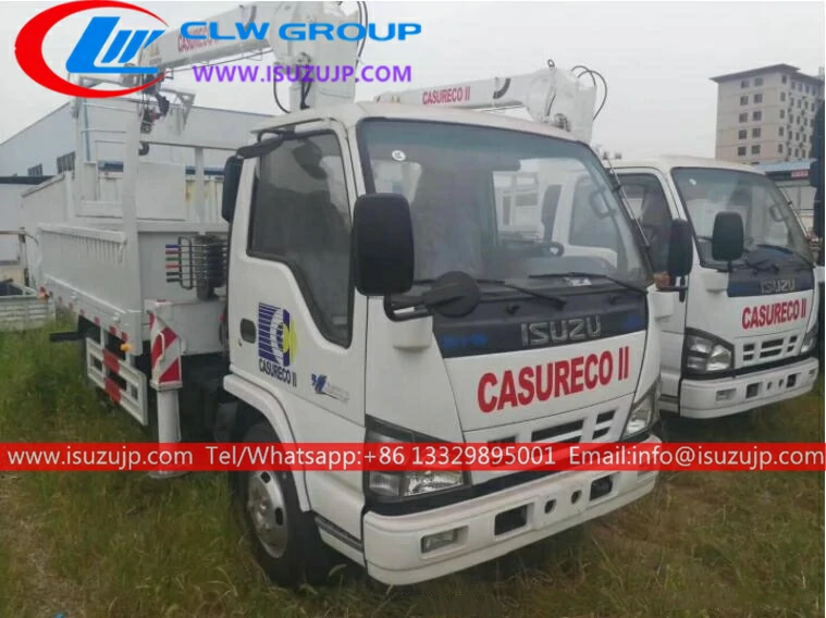 ISUZU 600P 4 ton telescopic boom truck ISUZU 600P 4 ton telescopic boom truck