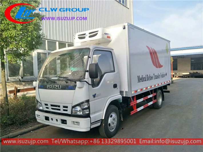 ISUZU 600P medical waste transport vehicle ISUZU 600P medical waste transport vehicle