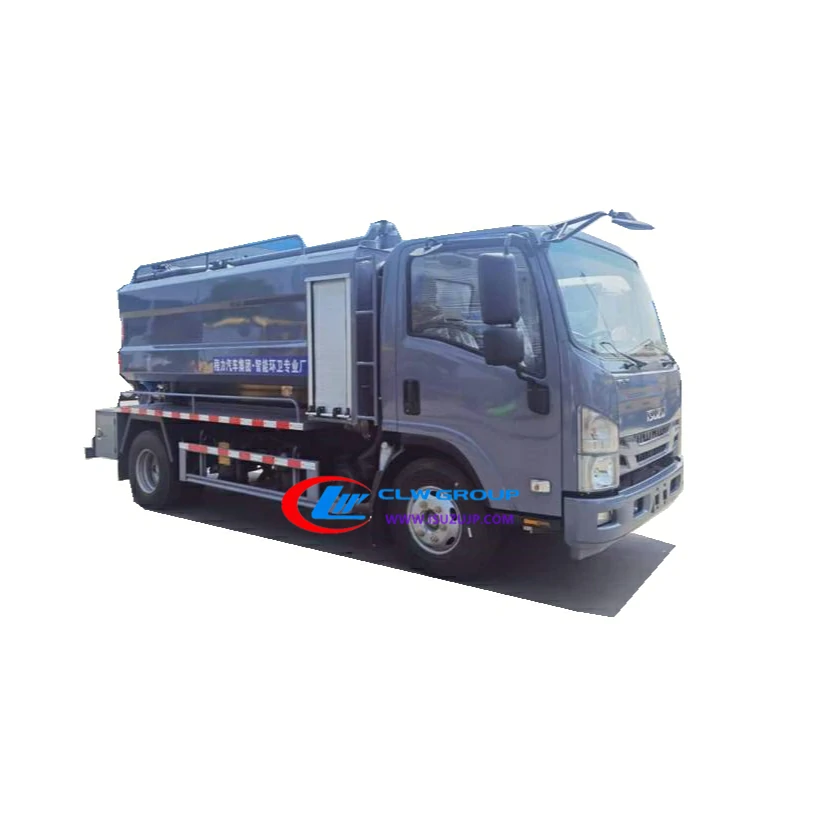 ISUZU 6cbm sewage evacuation truck ISUZU 6cbm sewage evacuation truck