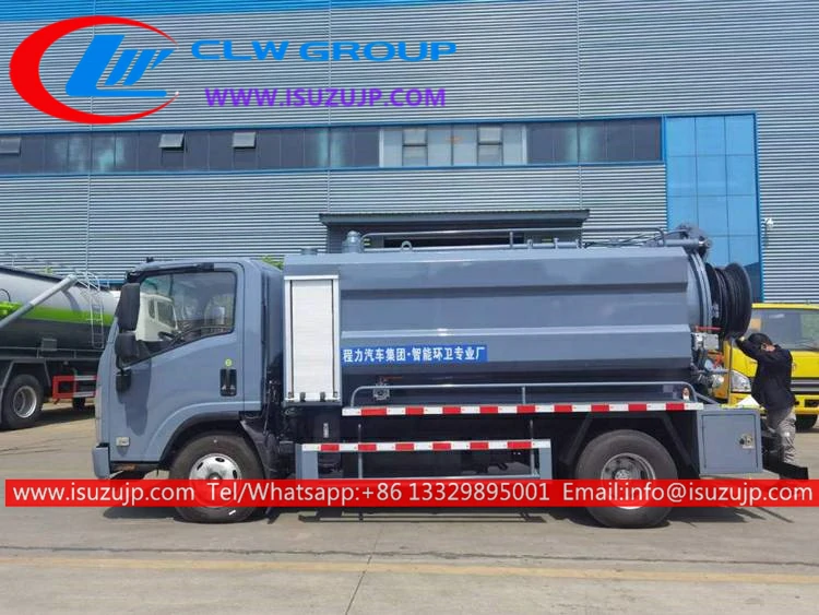 ISUZU 6cbm sewer jetter truck for sale ISUZU 6cbm sewer jetter truck for sale