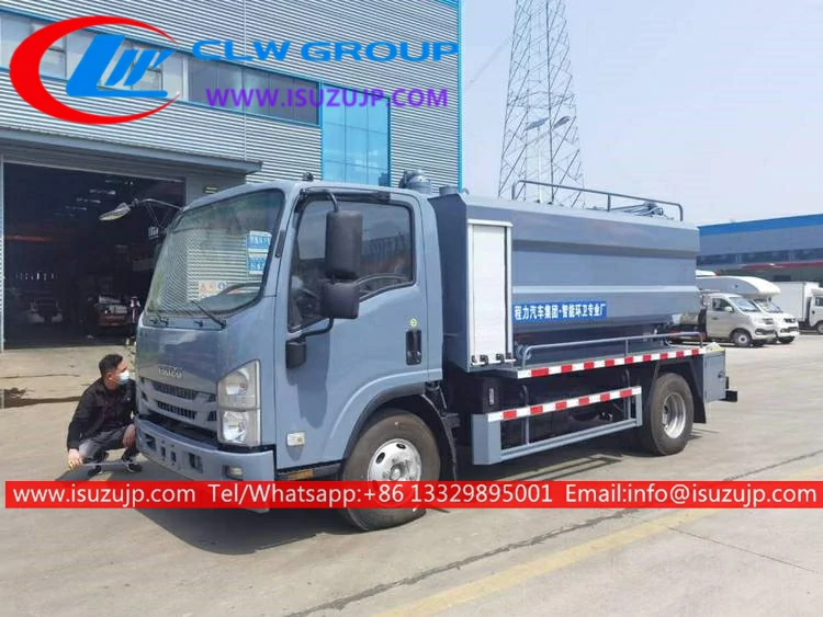 ISUZU 6cbm vacuum jetter truck ISUZU 6cbm vacuum jetter truck