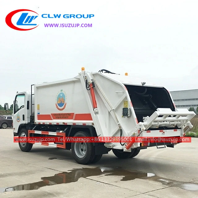 ISUZU 8 ton compactor rubbish removal truck ISUZU 8 ton compactor rubbish removal truck