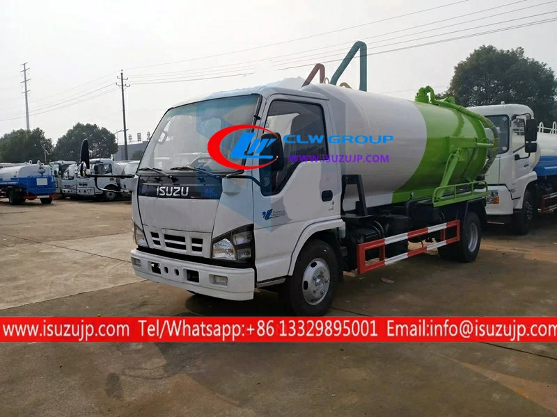 ISUZU 8000L sewage tanker truck ISUZU 8000L sewage tanker truck