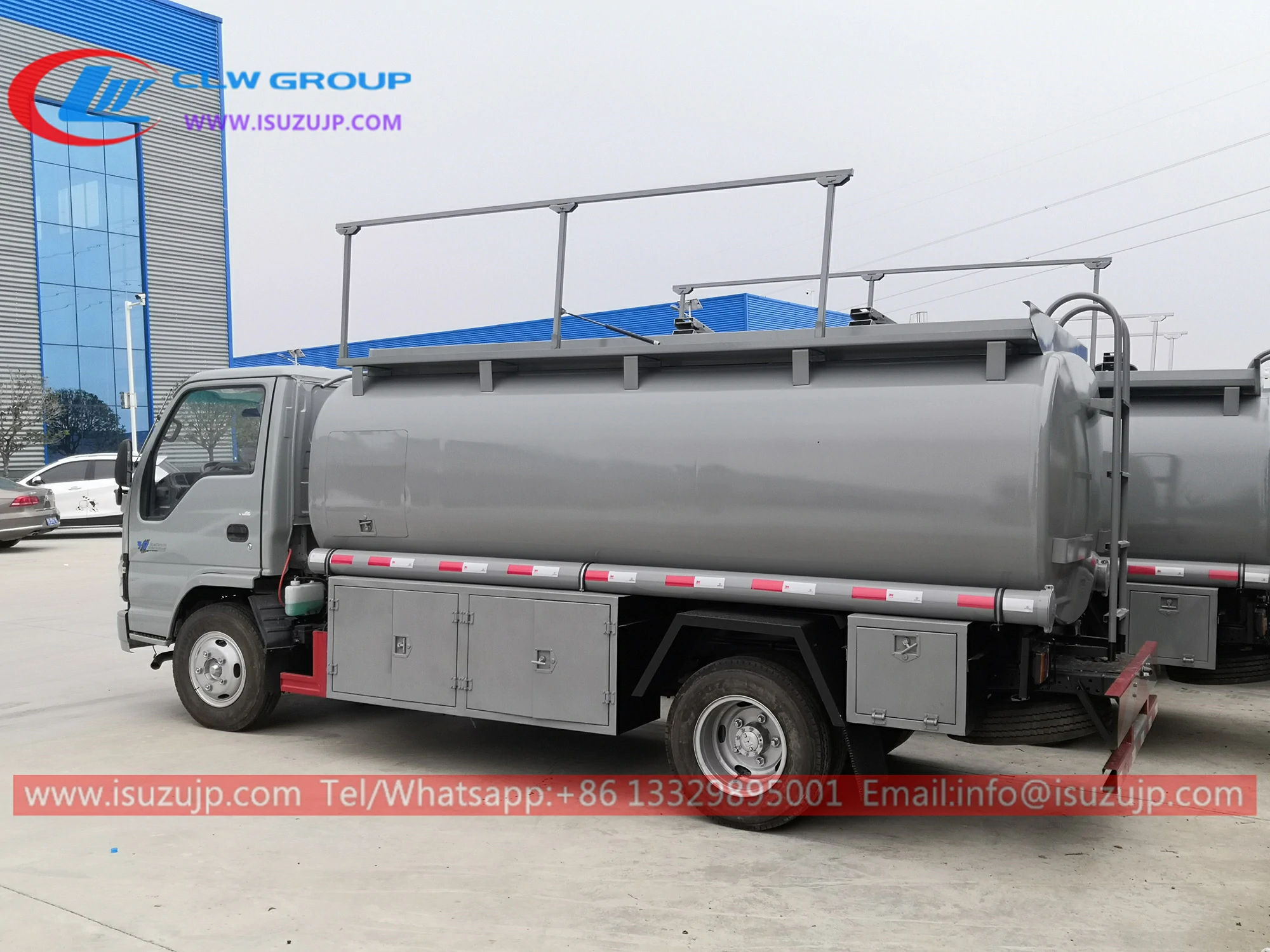 ISUZU 8cbm diesel fuel tanker truck ISUZU 8cbm diesel fuel tanker truck