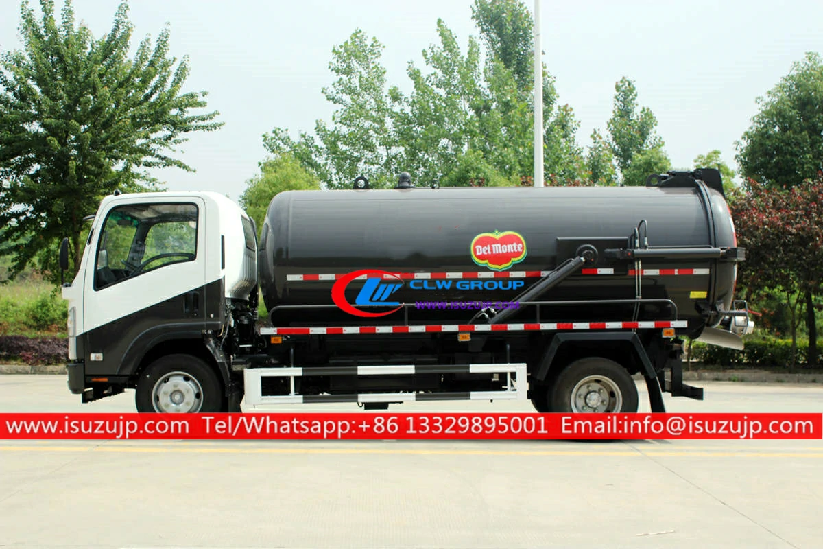 ISUZU 8m3 sewage suction truck ISUZU 8m3 sewage suction truck